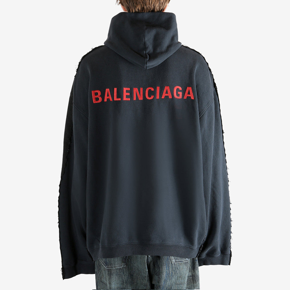 Balenciaga Men Hybrid Hooded Jacket #335498