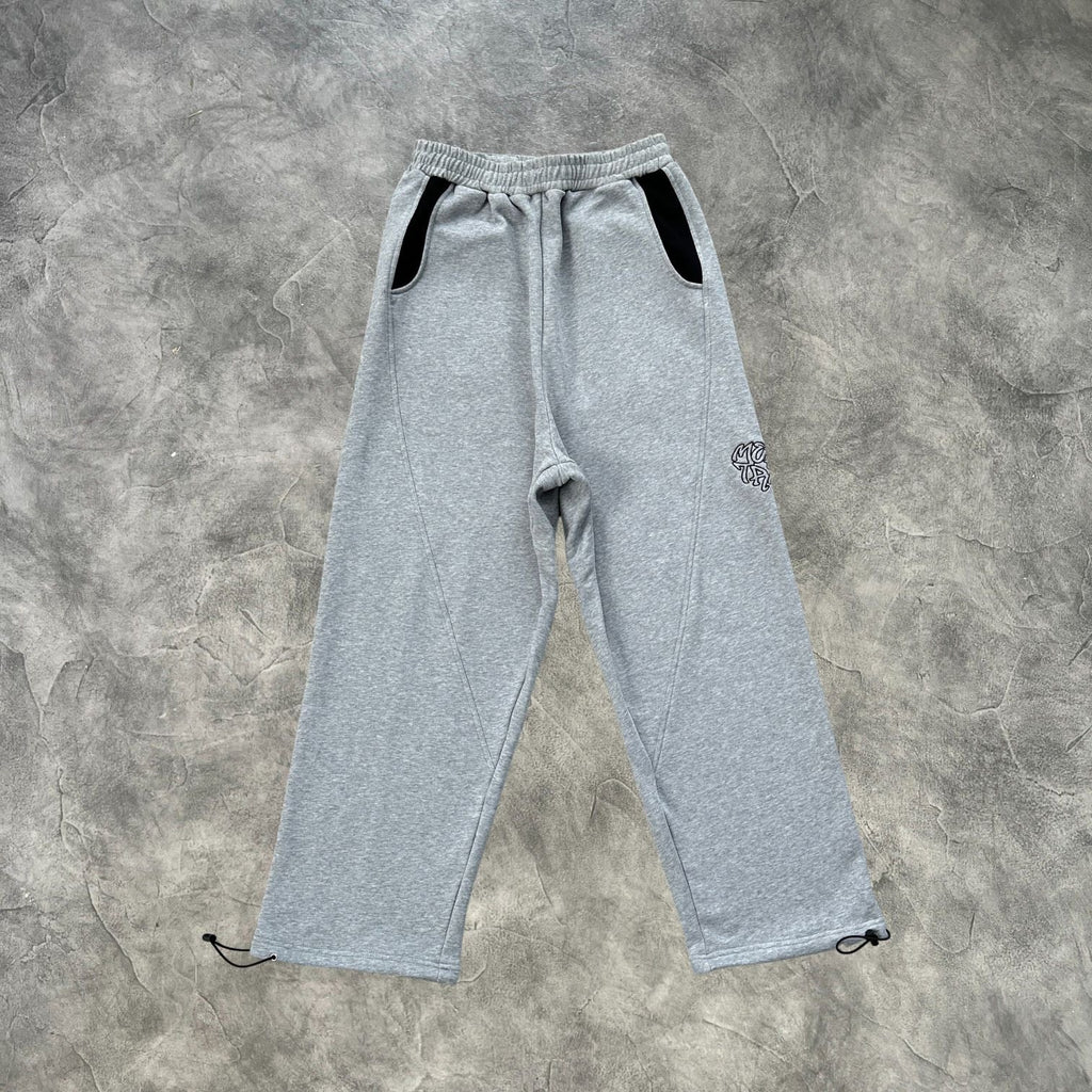 Mertra Colorblock Sports Tracksuit Grey