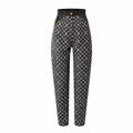 Louis Vuitton Women's Black Pants Long Jeans  #56439