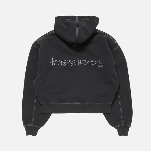 Acne Studios Hooded Zip-up Sweater Faded #333882