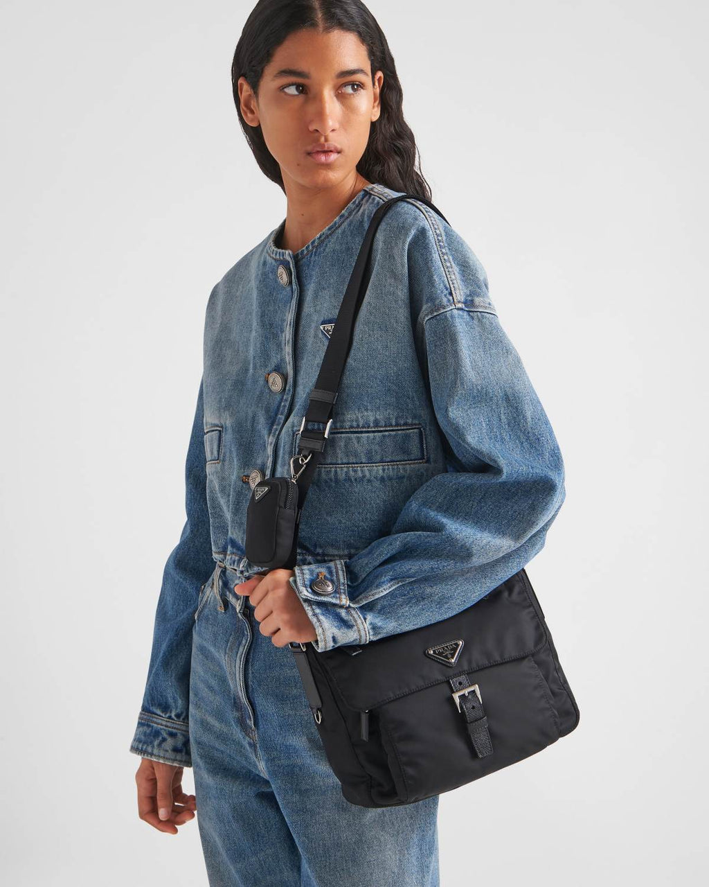 Prada Re-nylon Shoulder Bag #336095