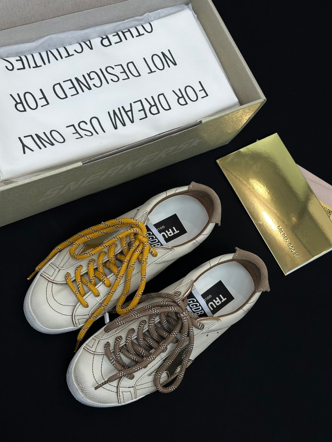 Golden Goose Men's and Women's Spring/Fall Fashion Casual Round Toe Lace Up Low Top Star Print Thin Sole Sneakers Casual Shoes Shoes #78525