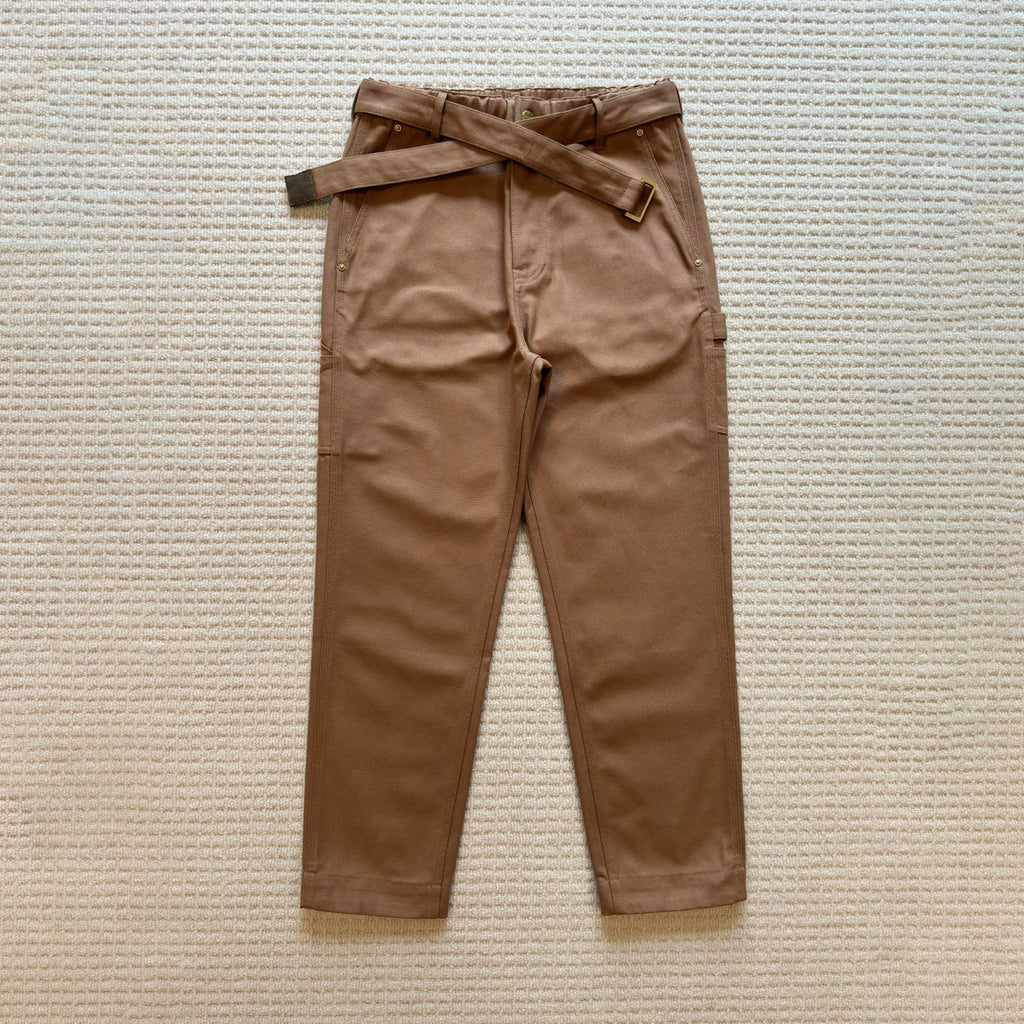 Carhartt WIP x Sacai  Men's Spring/Fall Fashion Casual Solid Color Relaxed Straight Leg Pants Work Pants #78683