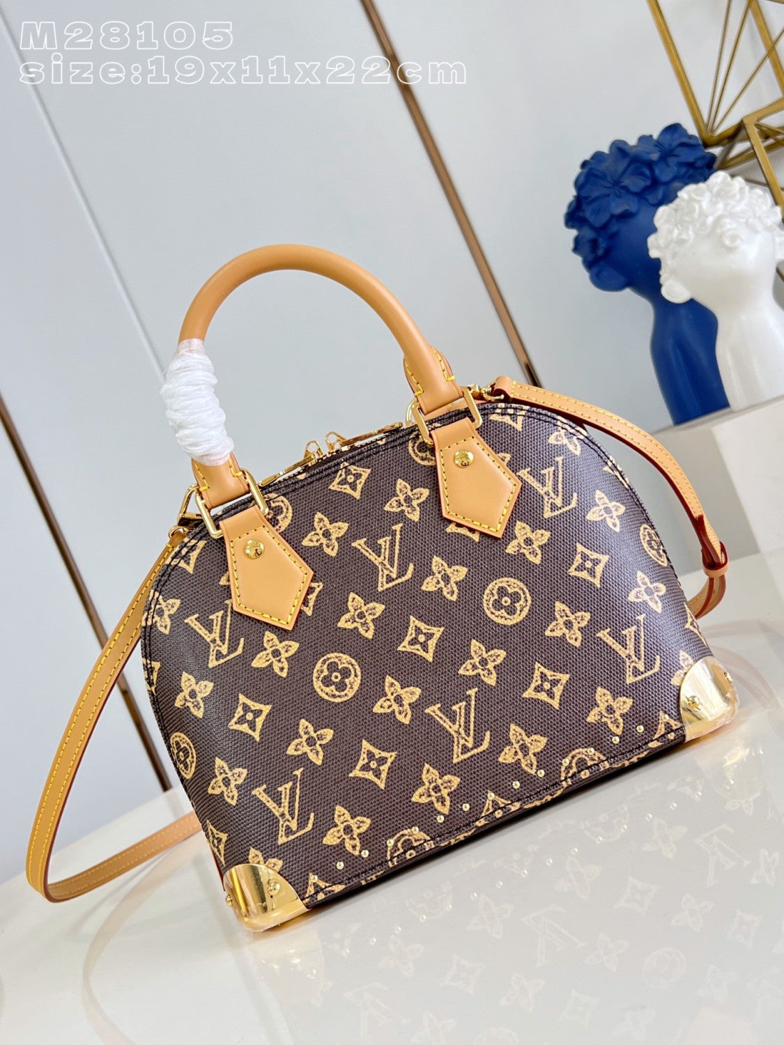 LOUIS VUITTON Alma Trunk BB Monogram Canvas Bags M28105 #377235