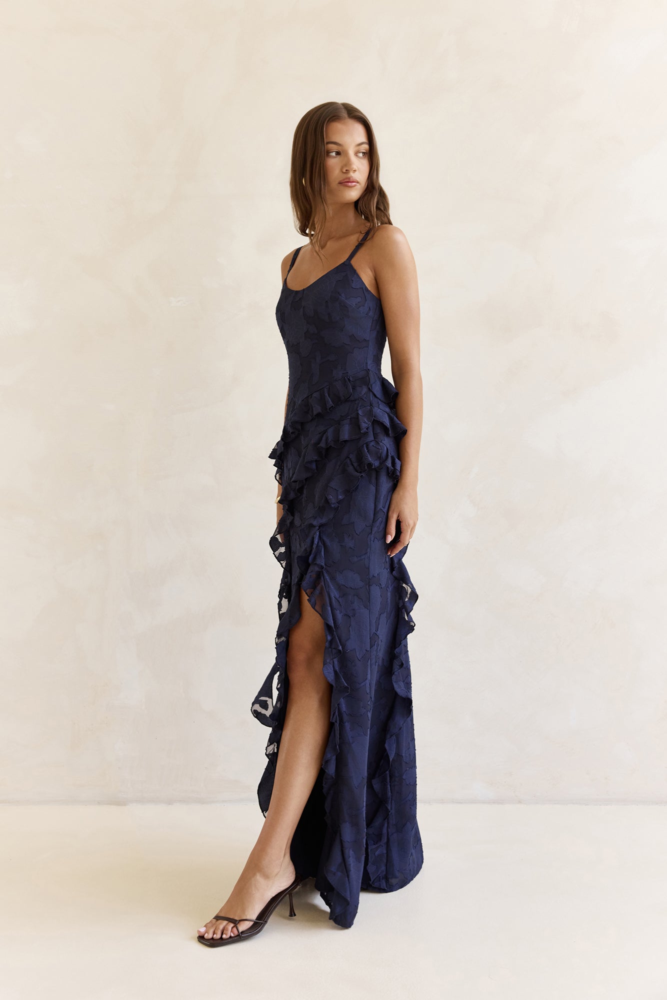 Urban Elegance Maxi Dress Navy