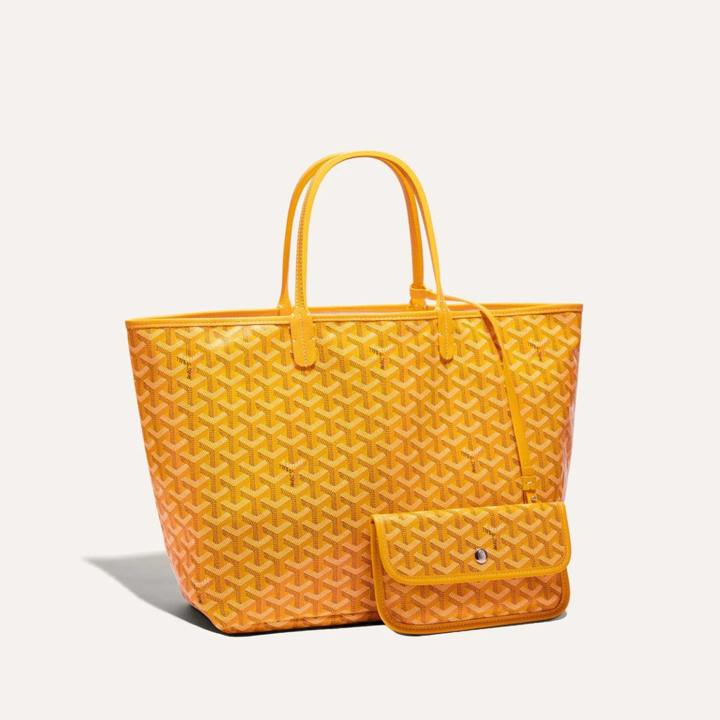 GOYARD Men's Women Saint Louis Handbag Y Full Print Casual Mother Bag Leather Shoulder Bag Tote Bags #77386