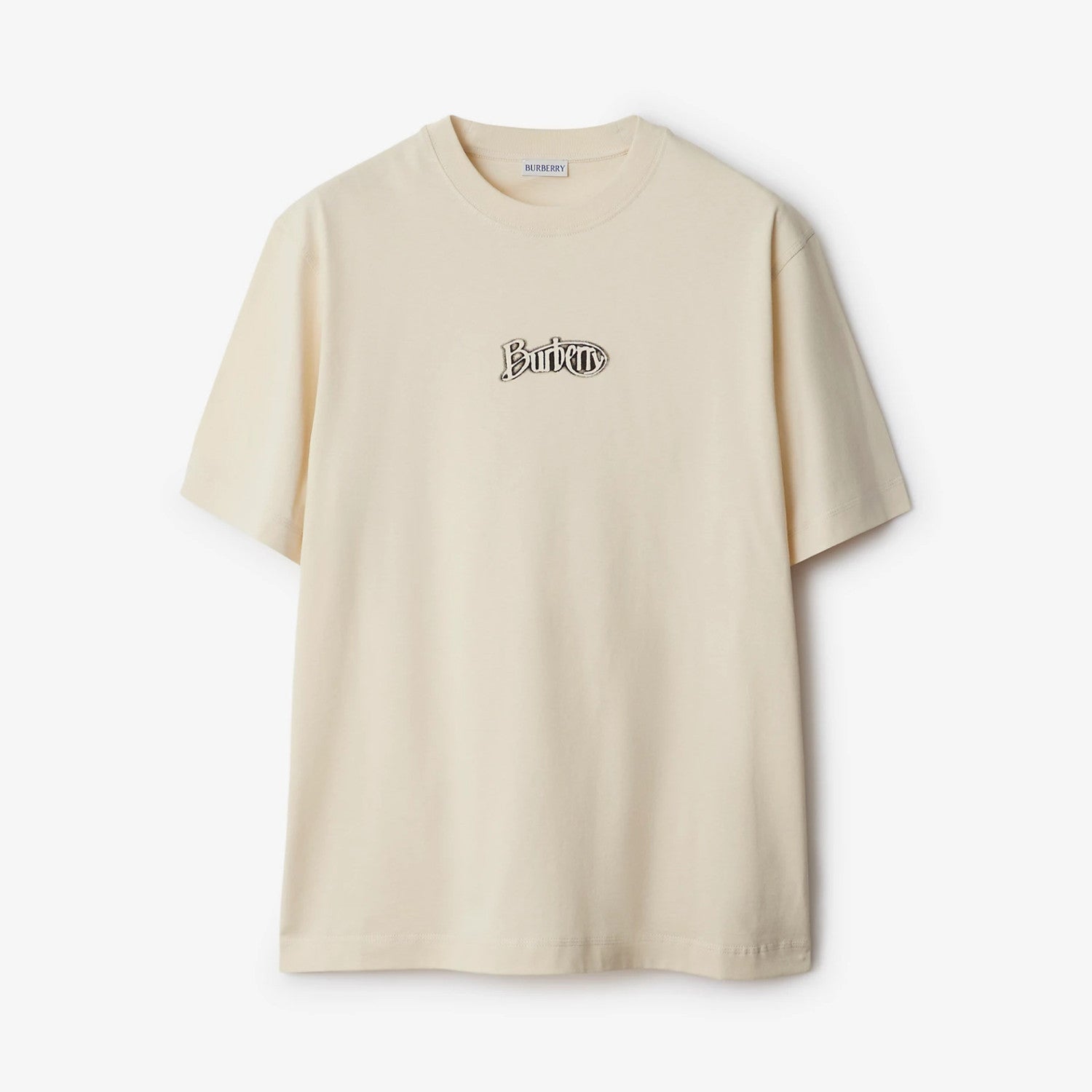 Burberry Men's Summer Logo Printed Cotton Short Sleeve Solid Color Round Neck Pullover T-Shirt #76213