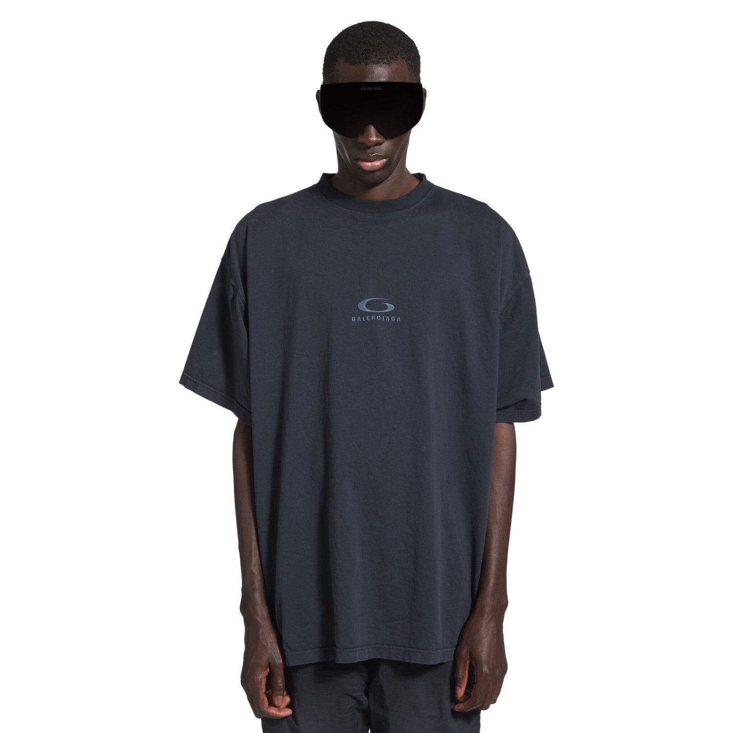 Balenciaga ﻿﻿LOOP SPORTS ICON Men's Summer Fashion Casual Crew Neck Pullover Solid Color Embroidered Crew Neck Short Sleeve T-Shirt #78872