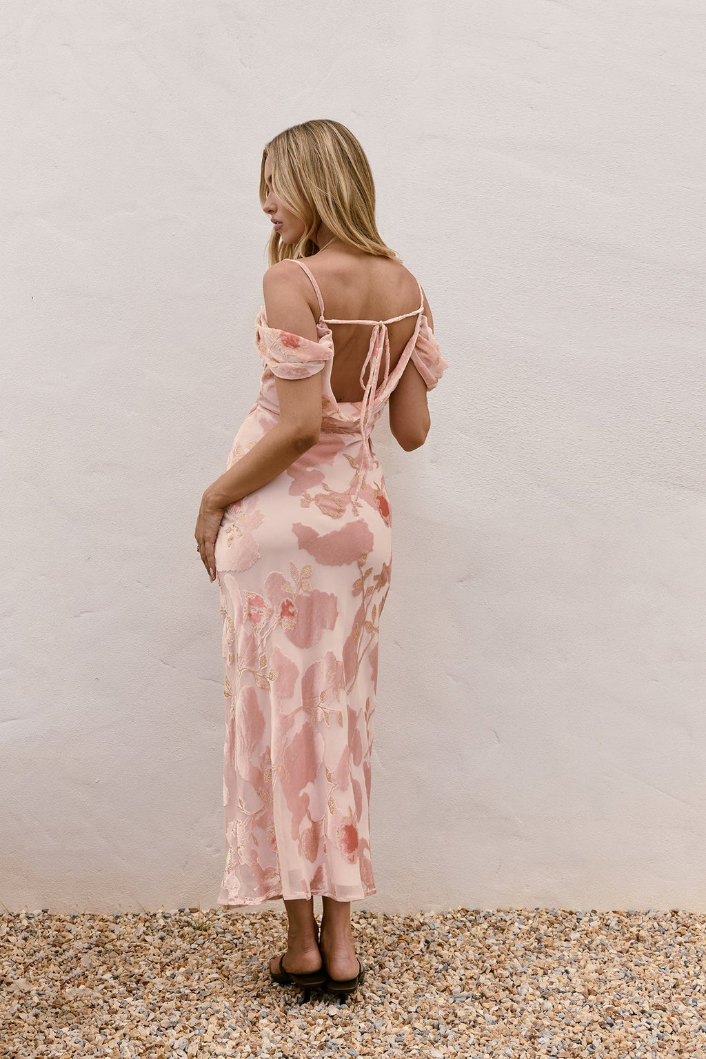 Hold My Heart Maxi Dress Pink