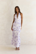 Need For Love Halter Maxi Dress Purple