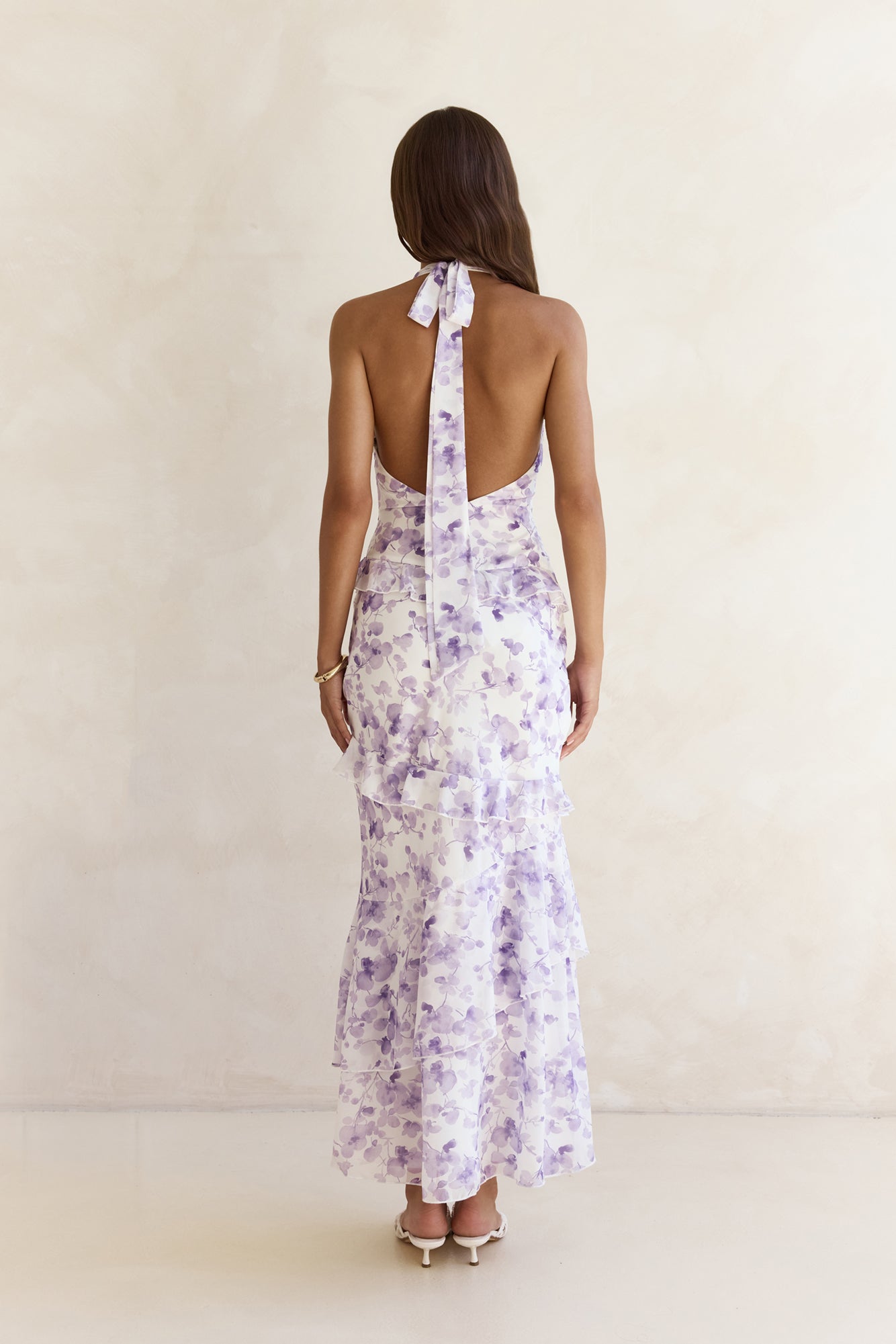 Need For Love Halter Maxi Dress Purple