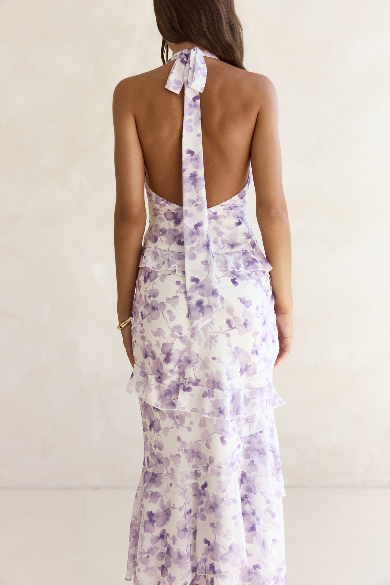 Need For Love Halter Maxi Dress Purple