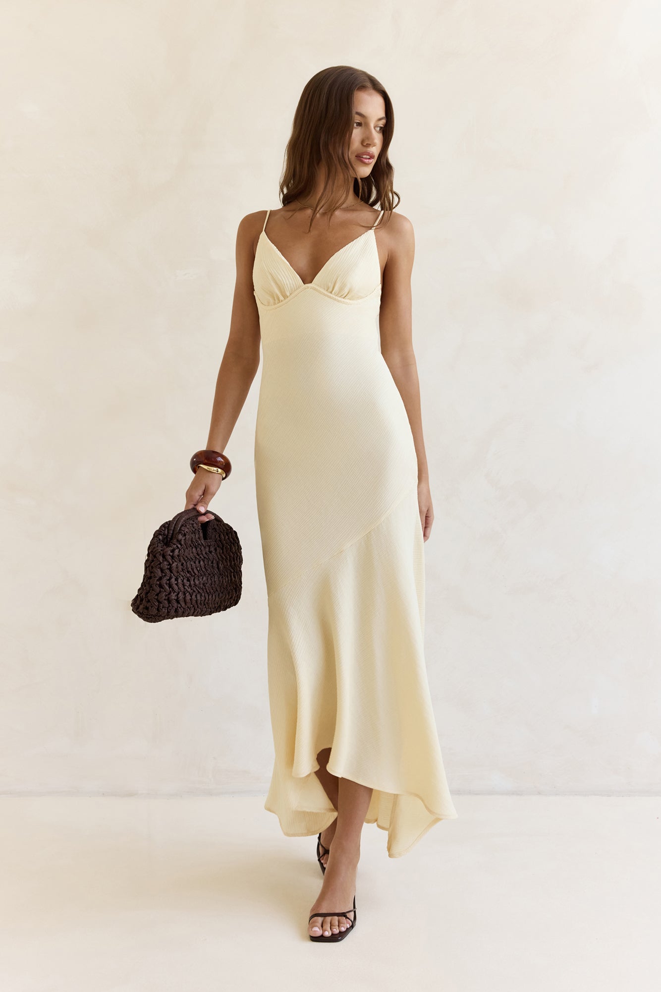 Moving Moments Maxi Dress Yellow