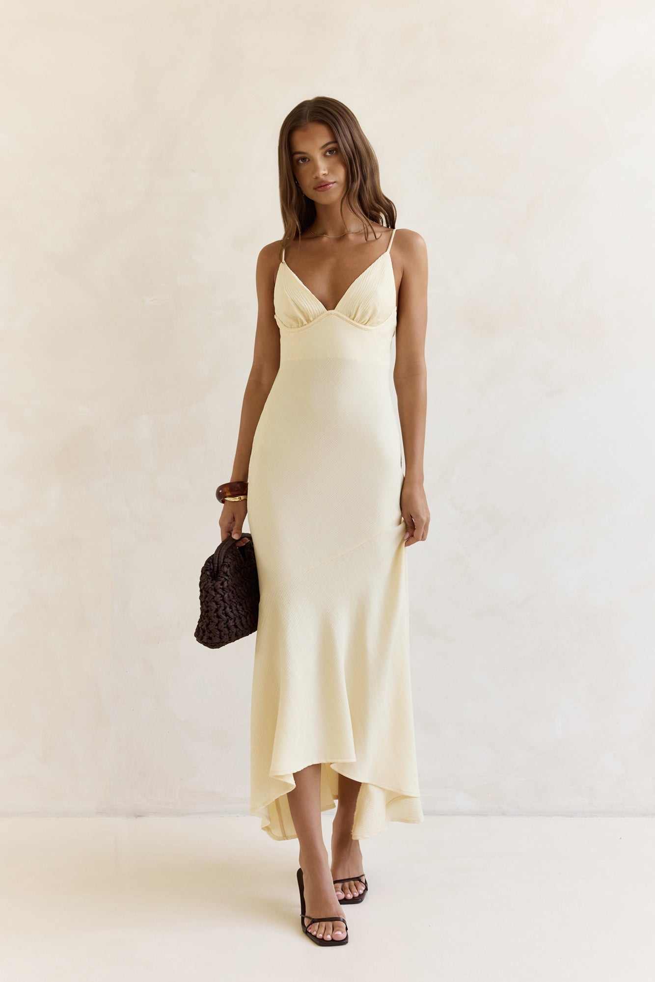 Moving Moments Maxi Dress Yellow