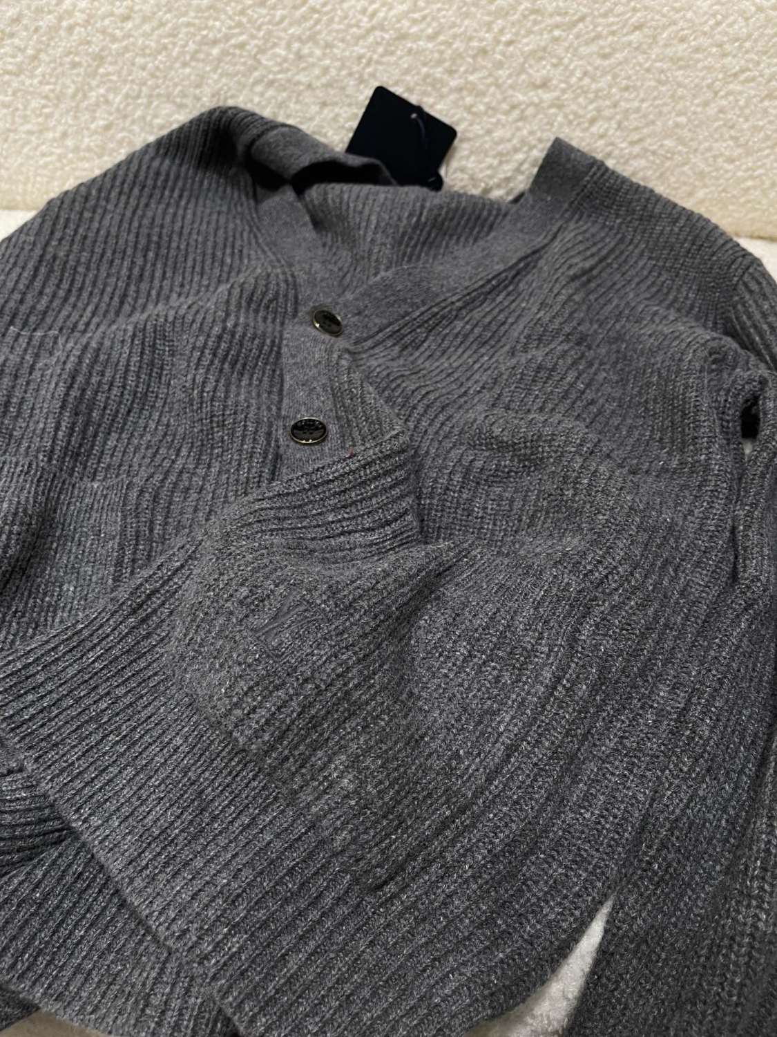 Louis Vuitton Embroidered Signature Cashmere Cardigan #333607