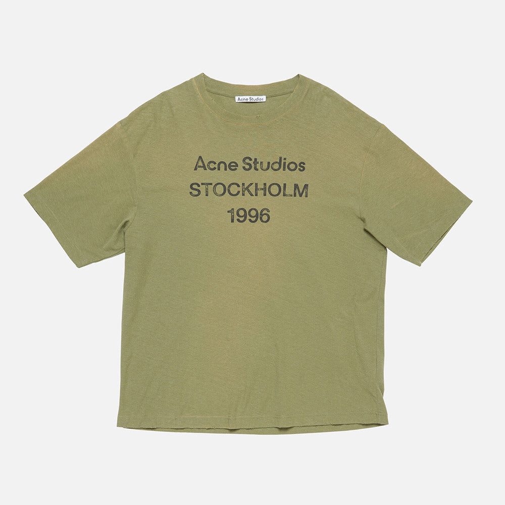 Acne Studios Logo T-shirt Relaxed Fit Cotton #337208