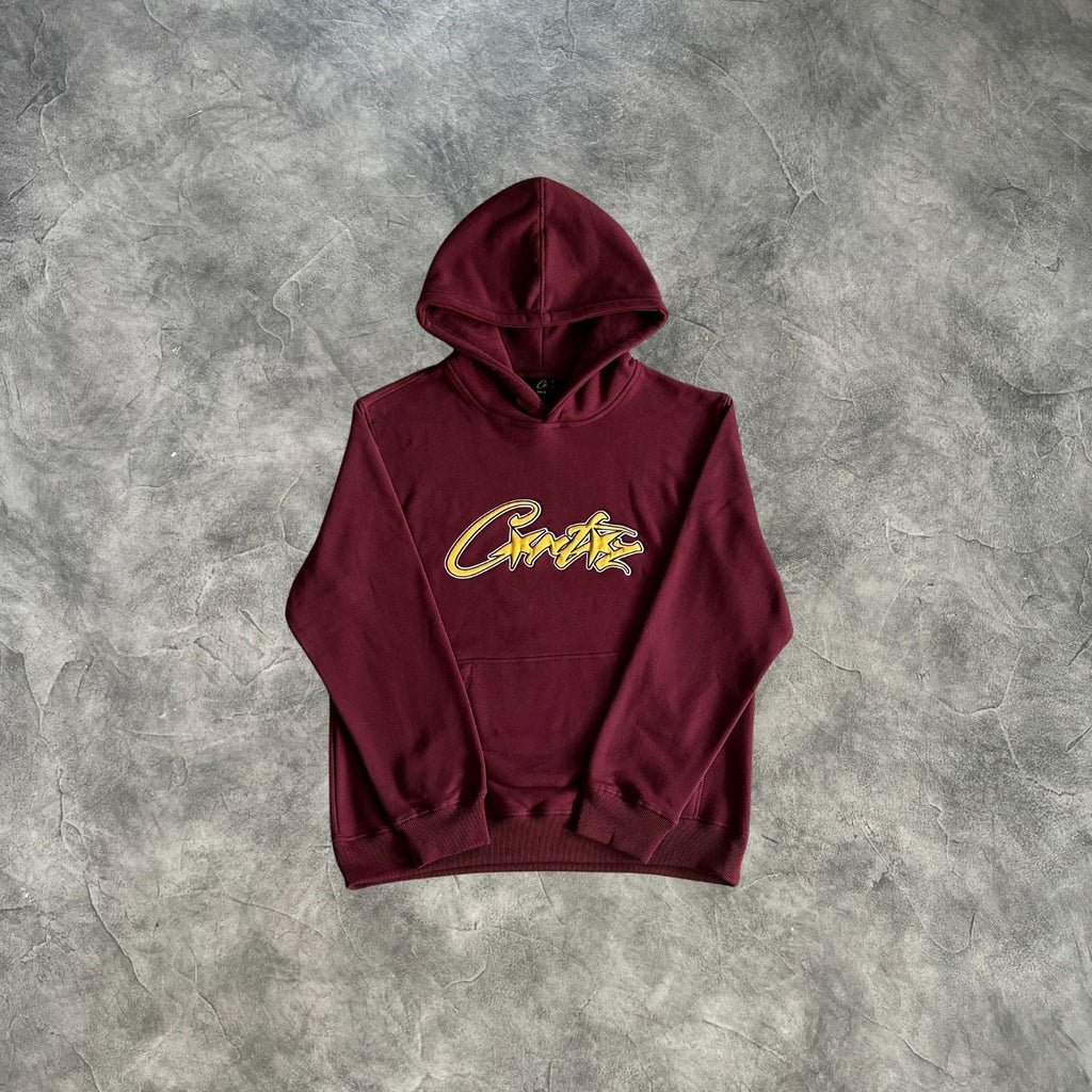 Corteiz Letter Crtz Tracksuit Red/Yellow