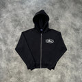 Corteiz BBK Royale Zip-Up Hoodie Black