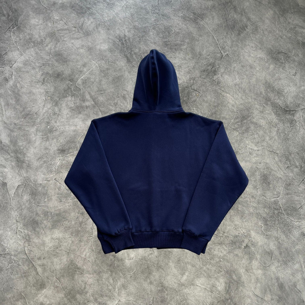 Corteiz Thick Stitch Zip-Up Tracksuit Navy Blue