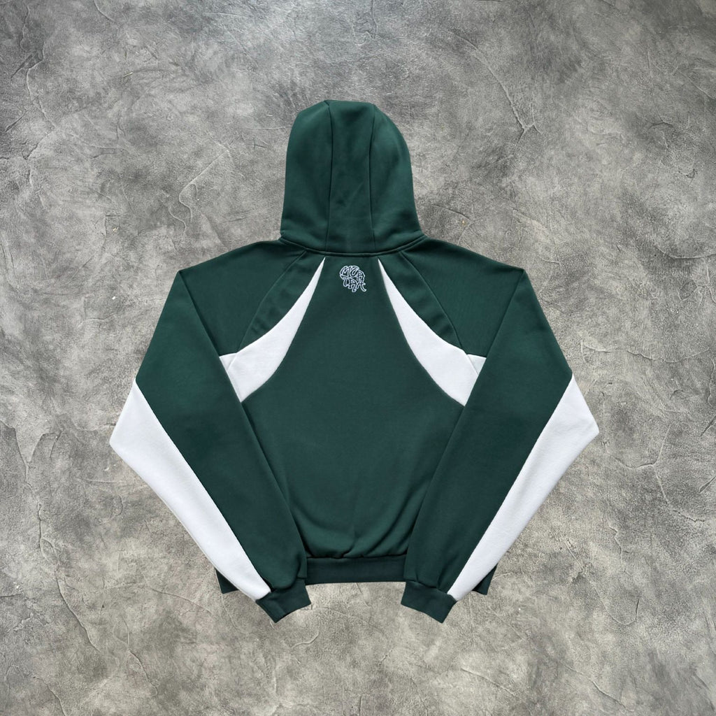 Mertra Colorblock Sports Tracksuit Green