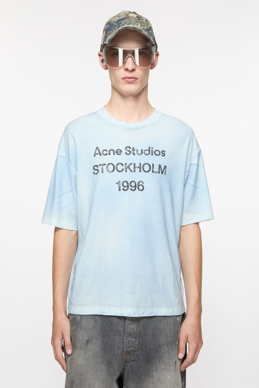 Acne Studios Logo T-shirt Relaxed Fit Cotton #337208