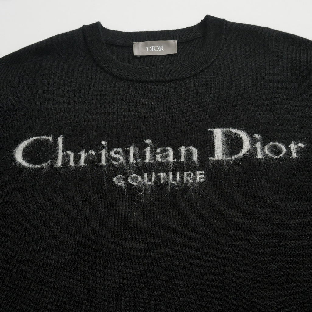 Dior Men's Autumn and Winter Solid Color Logo Letter Embroidery Round Neck Long Sleeve Sweater #73469