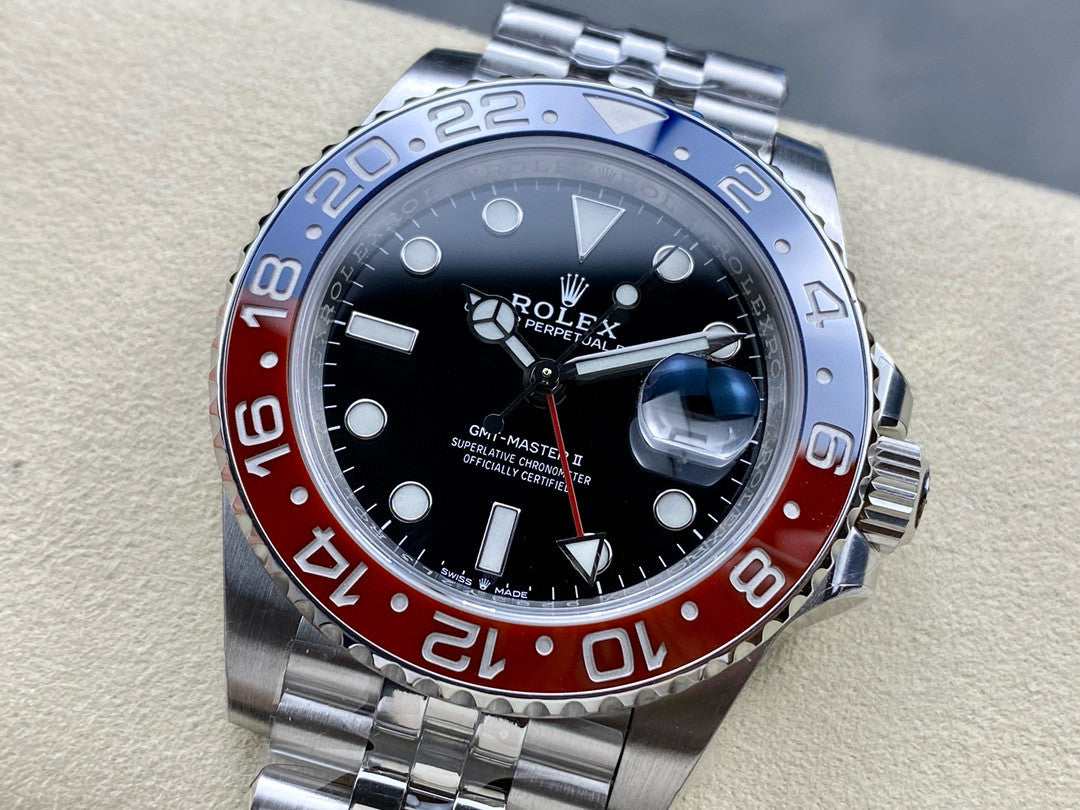 Rolex Men's Ceramic Bezel Steel Mechanical Watch #97799