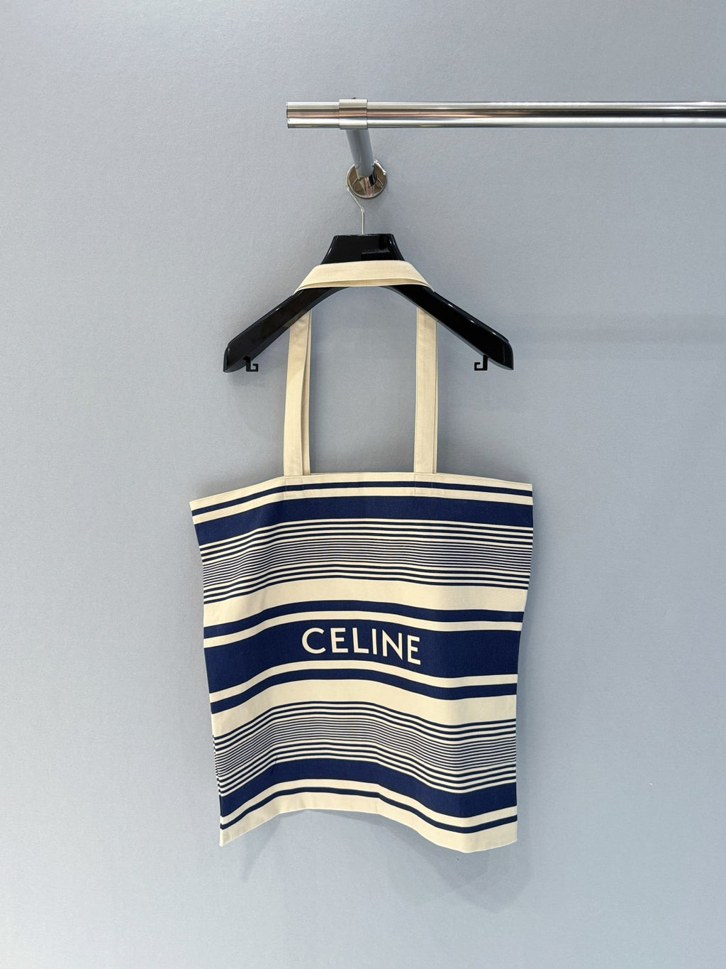 Celine Women's Striped Letter Print Casual Single Shoulder Tote Bag Bags (One Large and One Small Combination) #76985