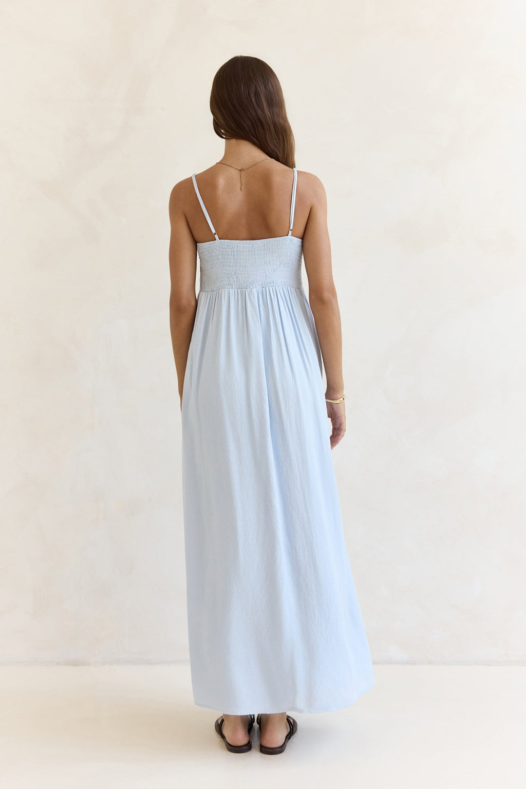 Highrise Skies Maxi Dress Blue