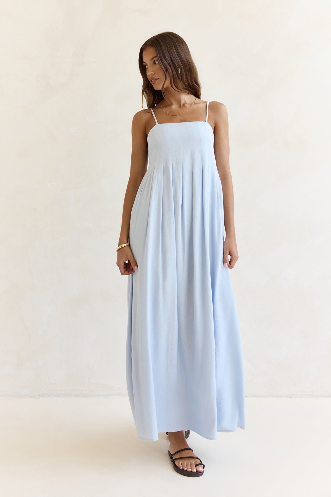 Highrise Skies Maxi Dress Blue