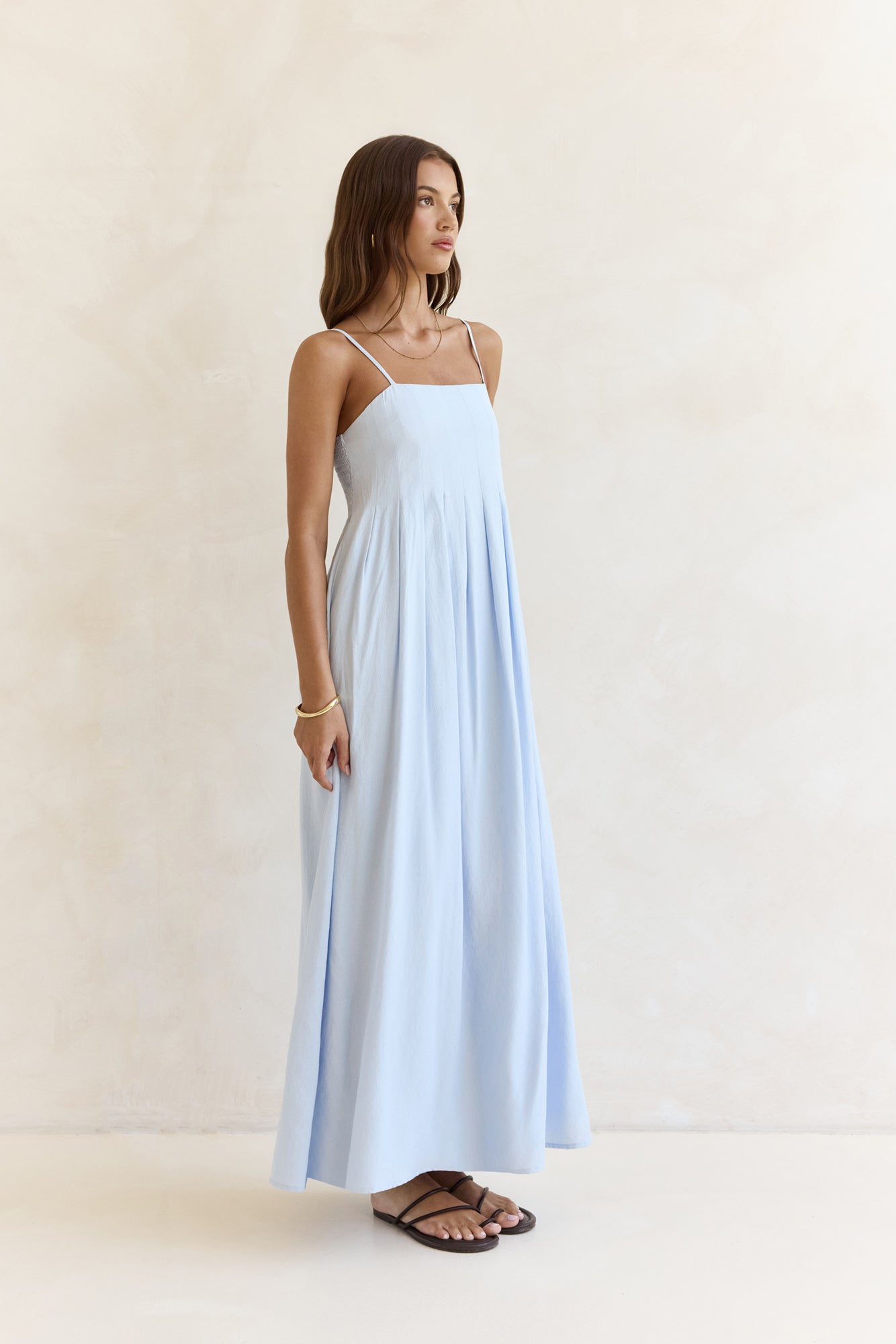 Highrise Skies Maxi Dress Blue