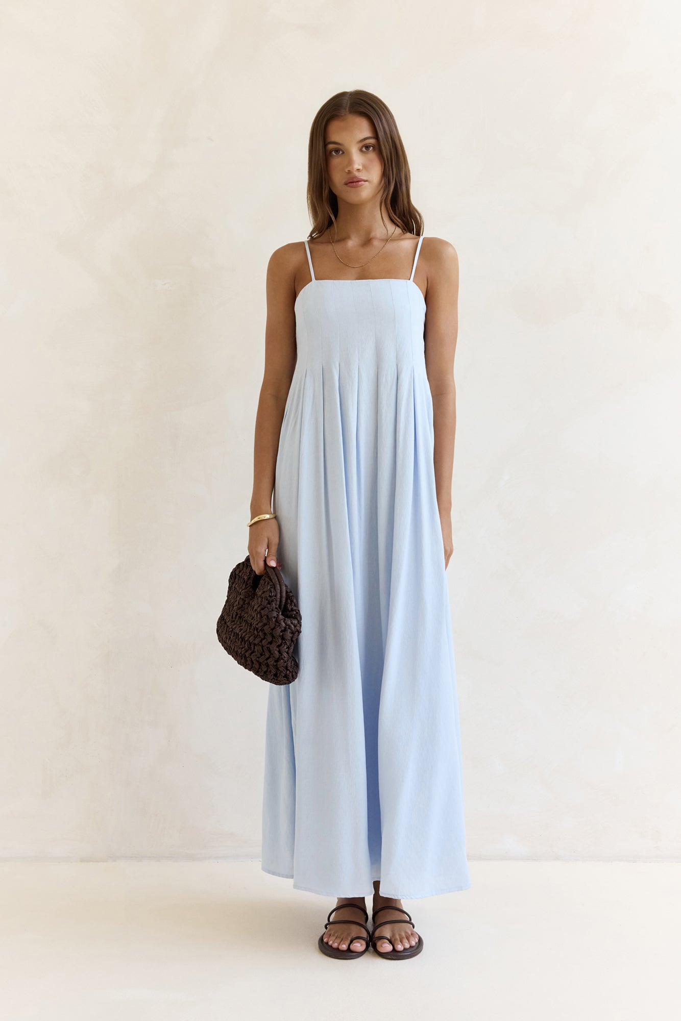 Highrise Skies Maxi Dress Blue