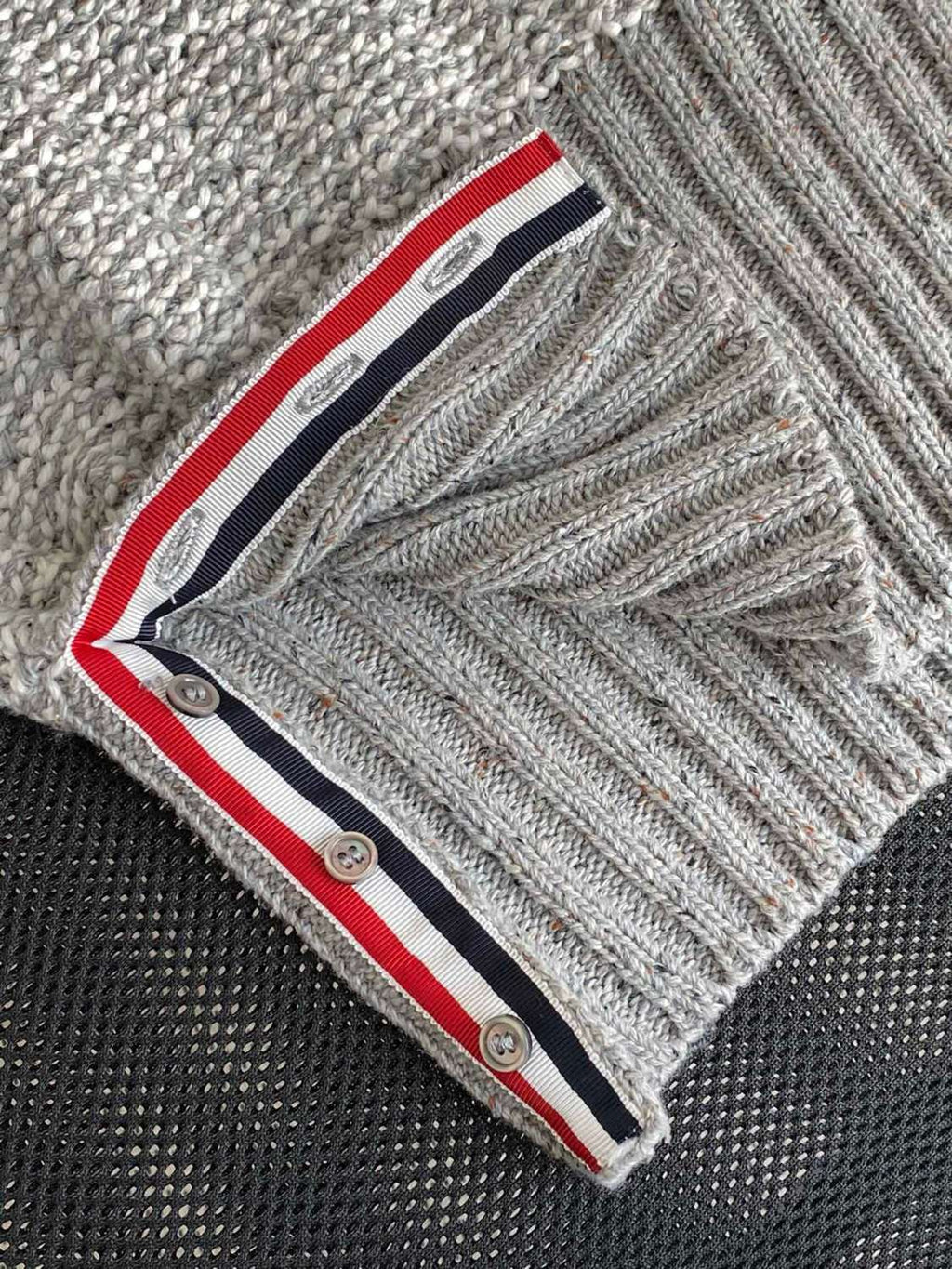 Thom Browne Men's Women's Autumn And Winter Knitted Pullover Solid Color Long Sleeve Wool Sweater Ngvp #9515
