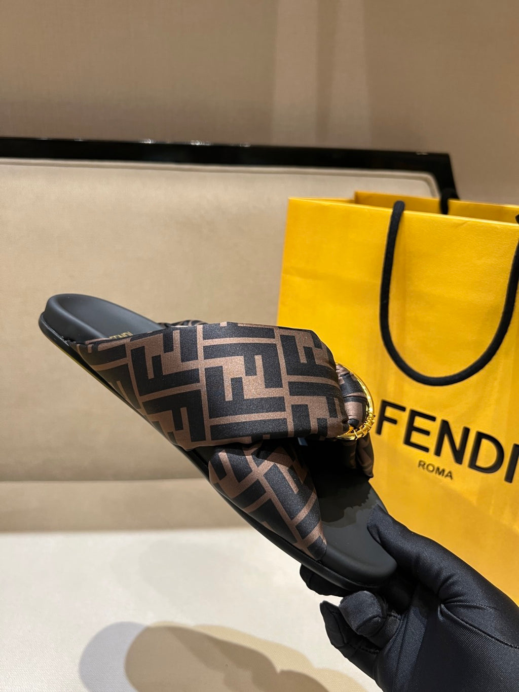 FENDI Fendi Feel Shoes Brown #388733