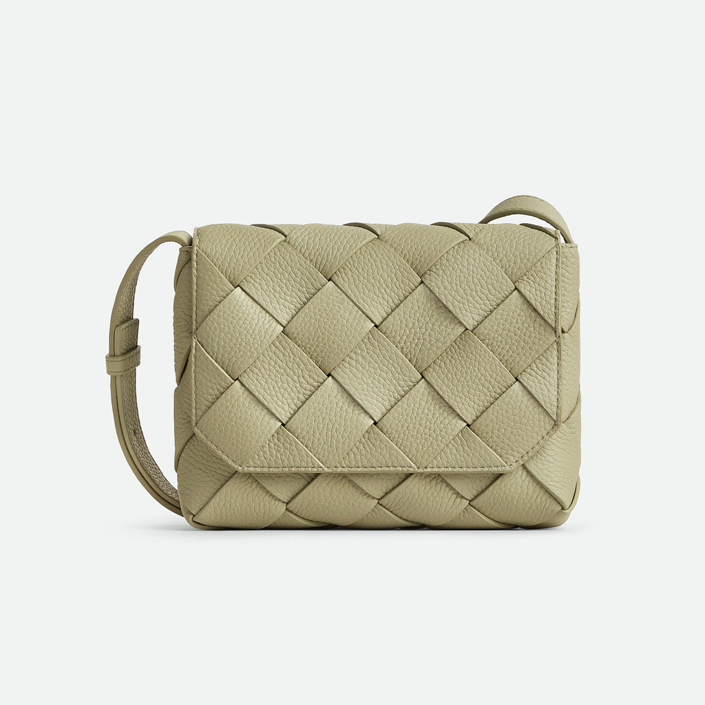 Bottega Veneta  Diago Women's And Men's Fashion Casual Leather Bag With Lychee Texture Magnetic Clasp And Braided Design Shoulder Bag And Crossbody Bag Bags 795637V4FV18803 #78344