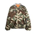 Vetements Men's Women's Fall And Winter Casual Fashion Printing Drawstring Zipper Hooded Reversible Jacket Jacket Ngvp #7443