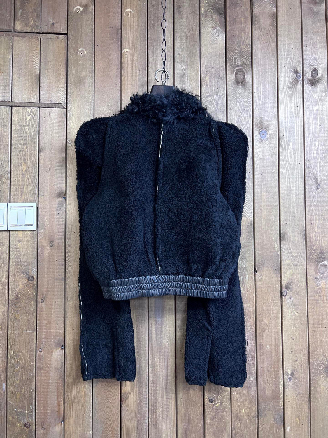 Rick Owens Fur Long Sleeve Jacket Ngvp #6659