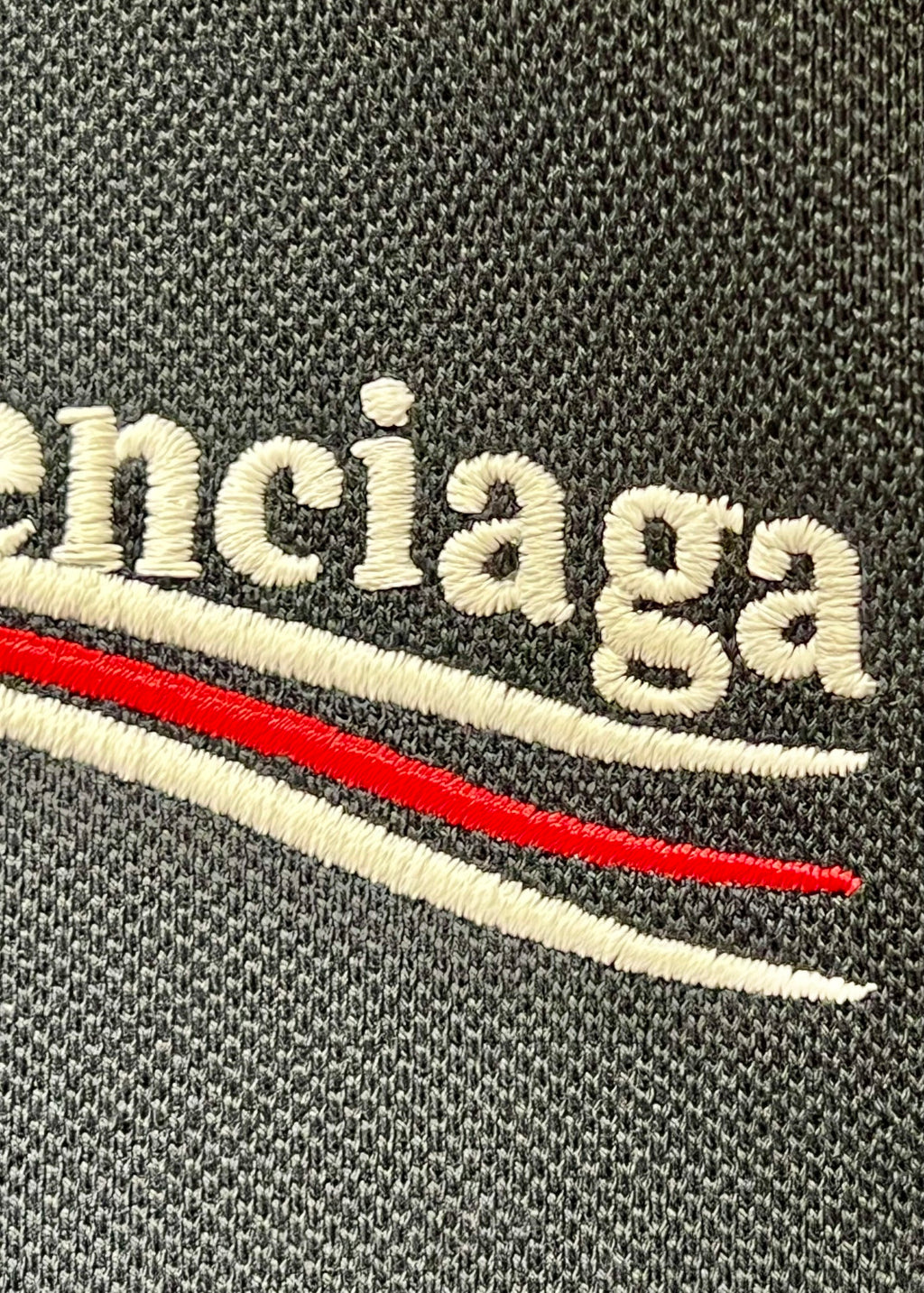 BALENCIAGA Men's Political Campaign Short Sleeve Regular Polo #335437