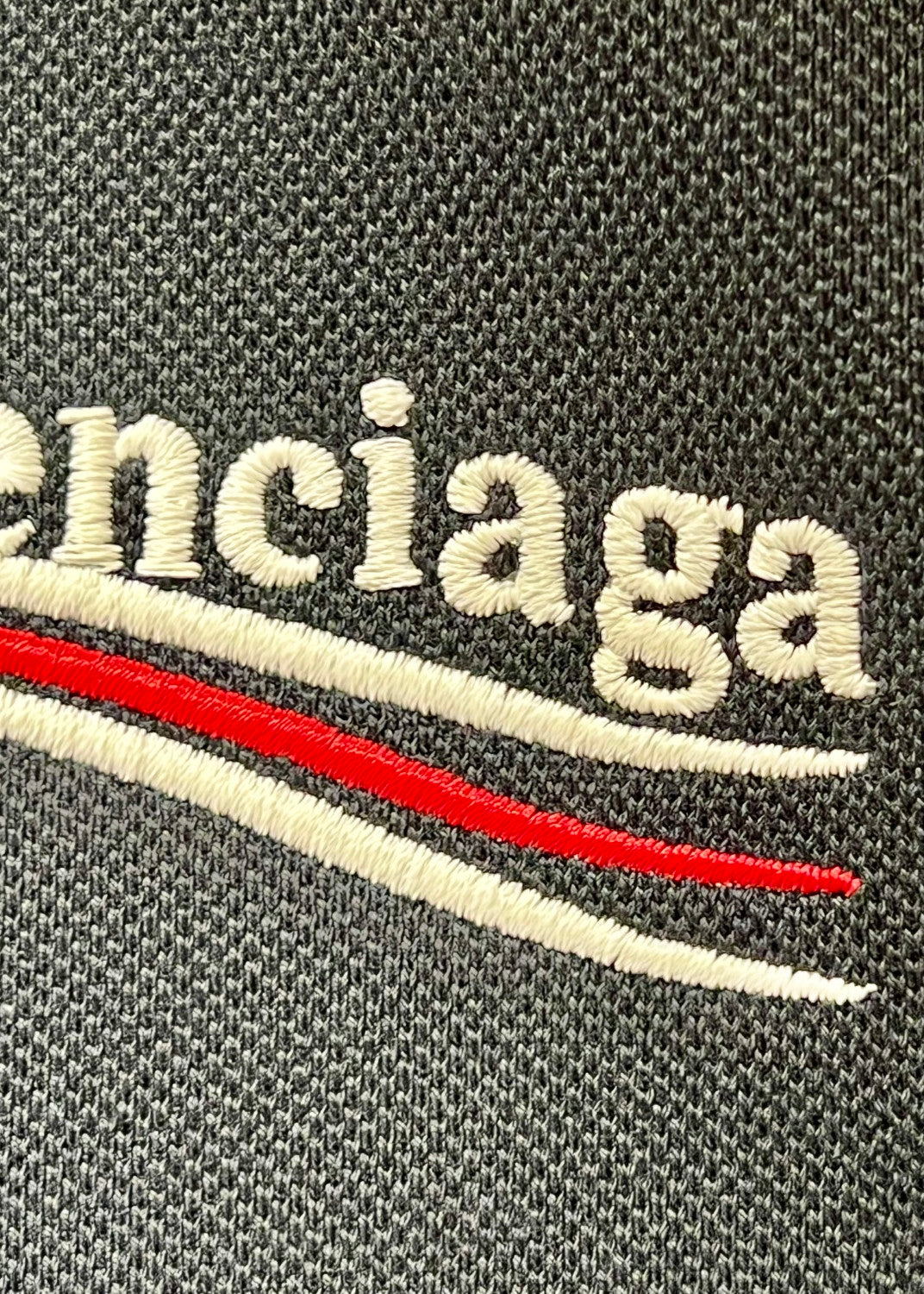 BALENCIAGA Men's Political Campaign Short Sleeve Regular Polo #335437