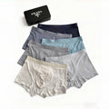 Prada Men's Modal Lightweight High Elastic Solid Color Breathable Boxer Shorts #333082