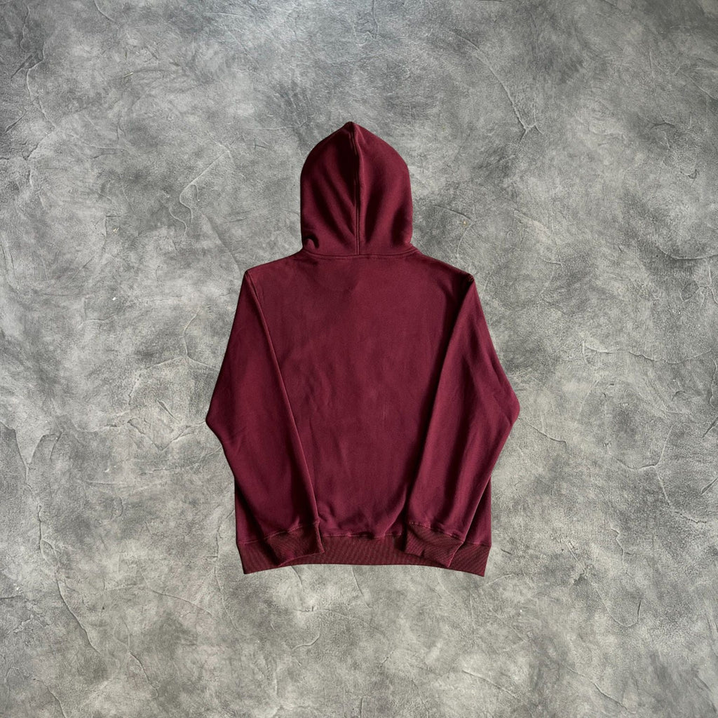 Corteiz Letter Crtz Hoodie Red/Yellow
