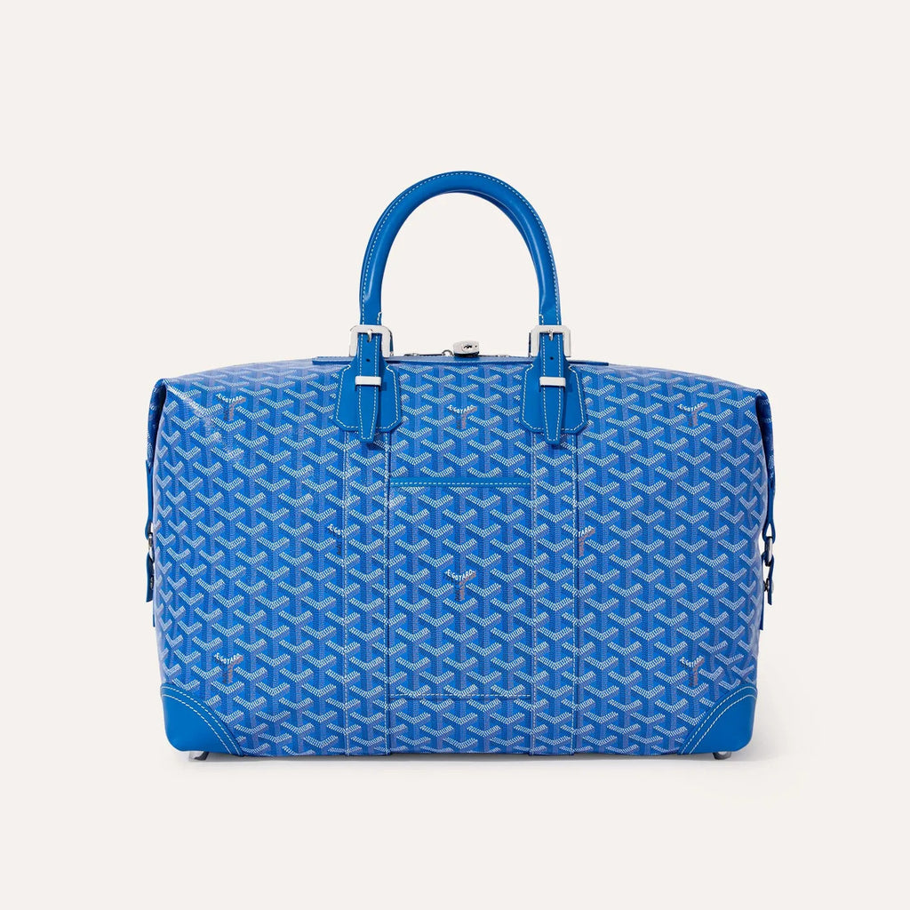 GOYARD Bowling45 Men's And Women's Fashion Classic All-over Print Zipper Closure Canvas Leather Oversized Travel Bag Bags BOWLIN045TY33CL33P #78364