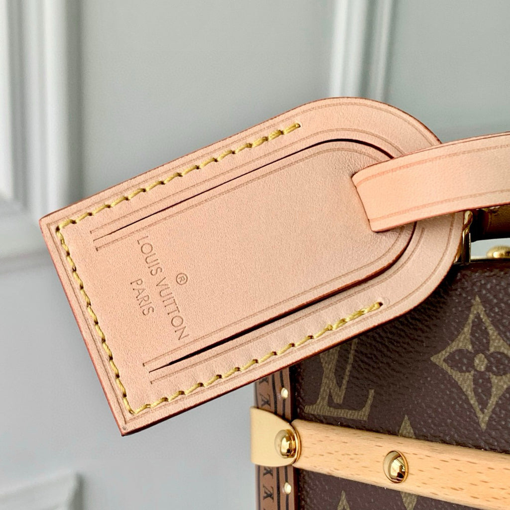 Louis Vuitton Women's Brown Letter Print Removable Adjustable Shoulder Strap Coated Canvas Tote Bag Crossbody Bags #77659