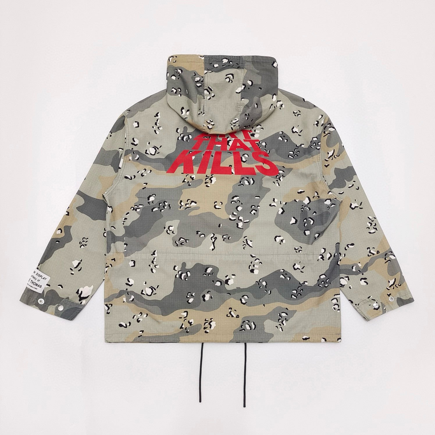 Gallery Dept Men's Spring And Autumn High Street Fashion Printed Letter Camouflage Rushing Jacket Hooded Loose Casual Jacket  Ngvp #8124