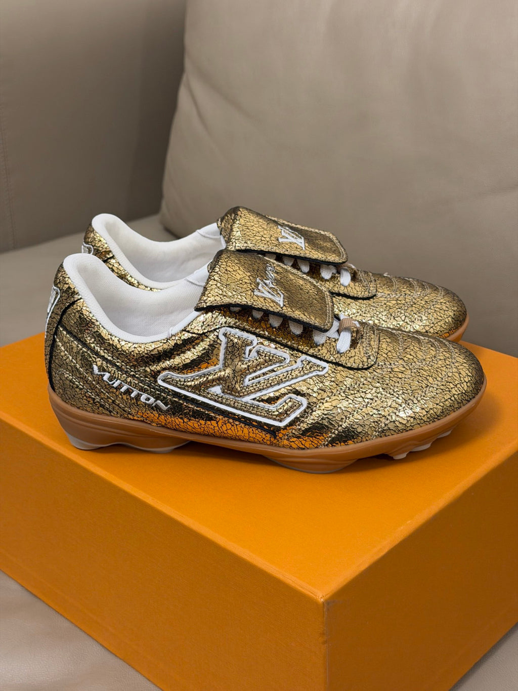 Louis Vuitton LV Footprint Soccer Sneaker  Shoes 1AJALP #336876