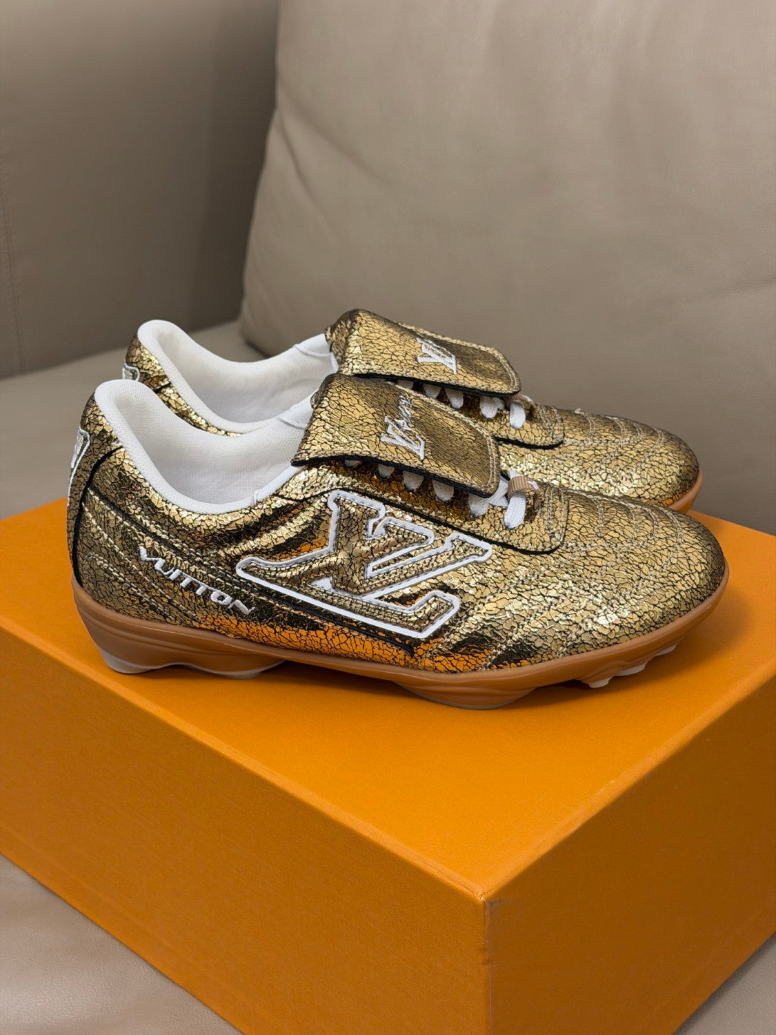 Louis Vuitton LV Footprint Soccer Sneaker  Shoes 1AJALP #336876