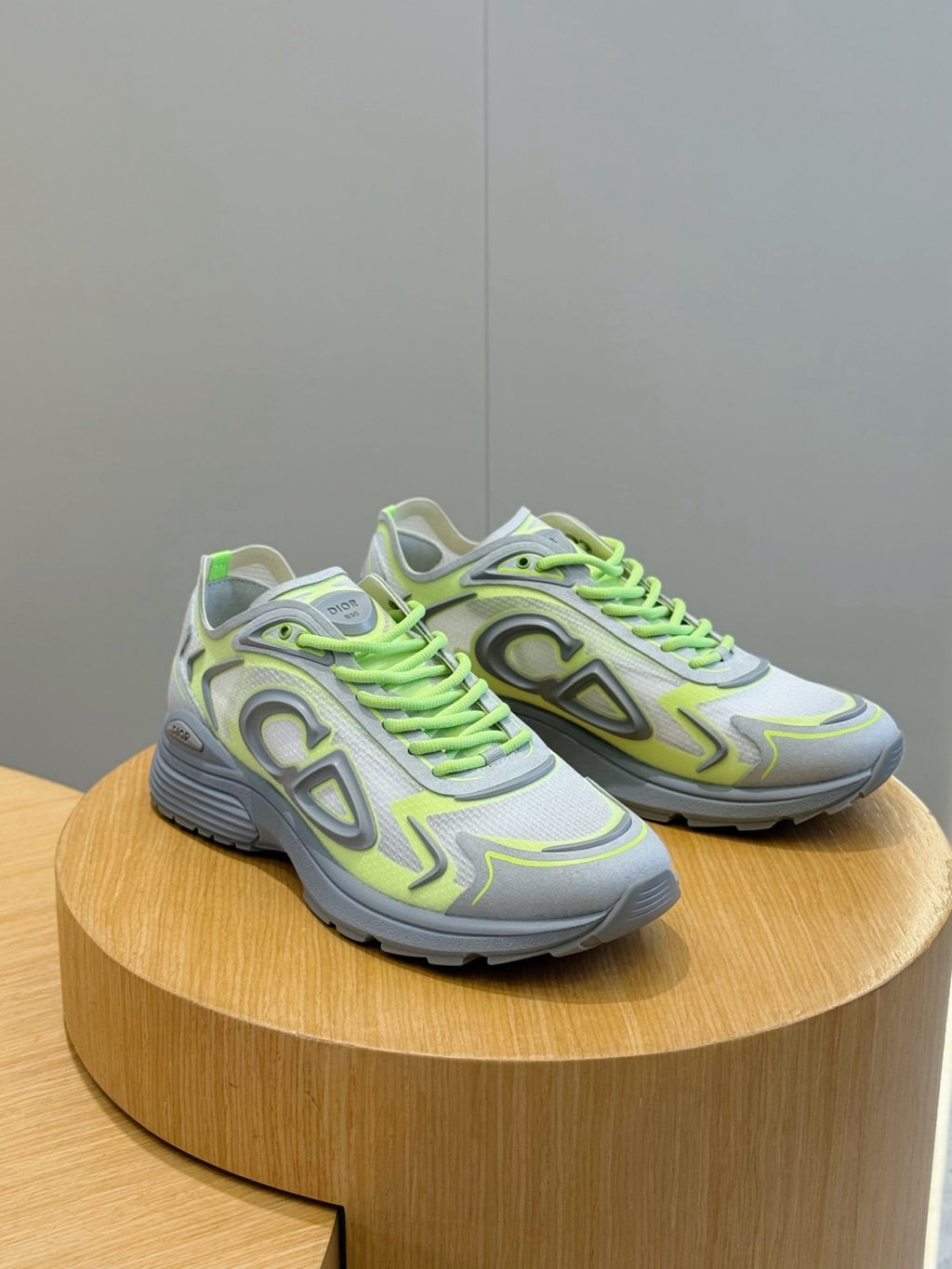 DIOR B30 Countdown Tech Sneaker Semi-Transparent N3O Nylon Technical Fabric and Rubber #381134