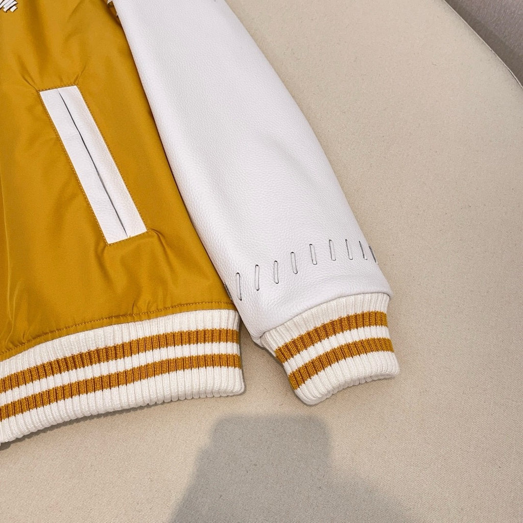 Louis Vuitton Men's Fall And Winter Color Clashing Design Letters Logo Single Breasted Long Sleeved Jacket #72957