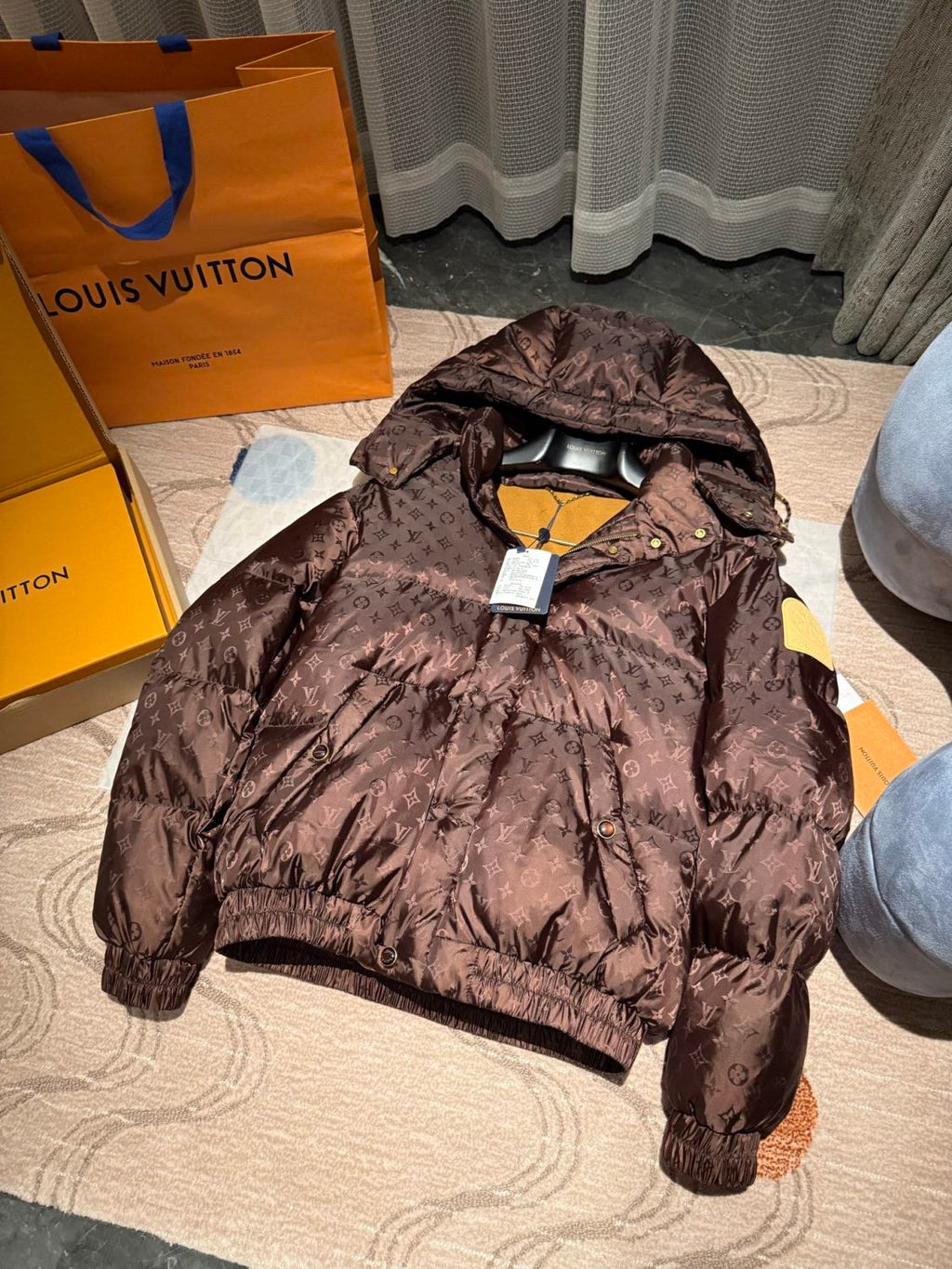 Louis Vuitton Monogram Down Blouson 1AJBCA #335120