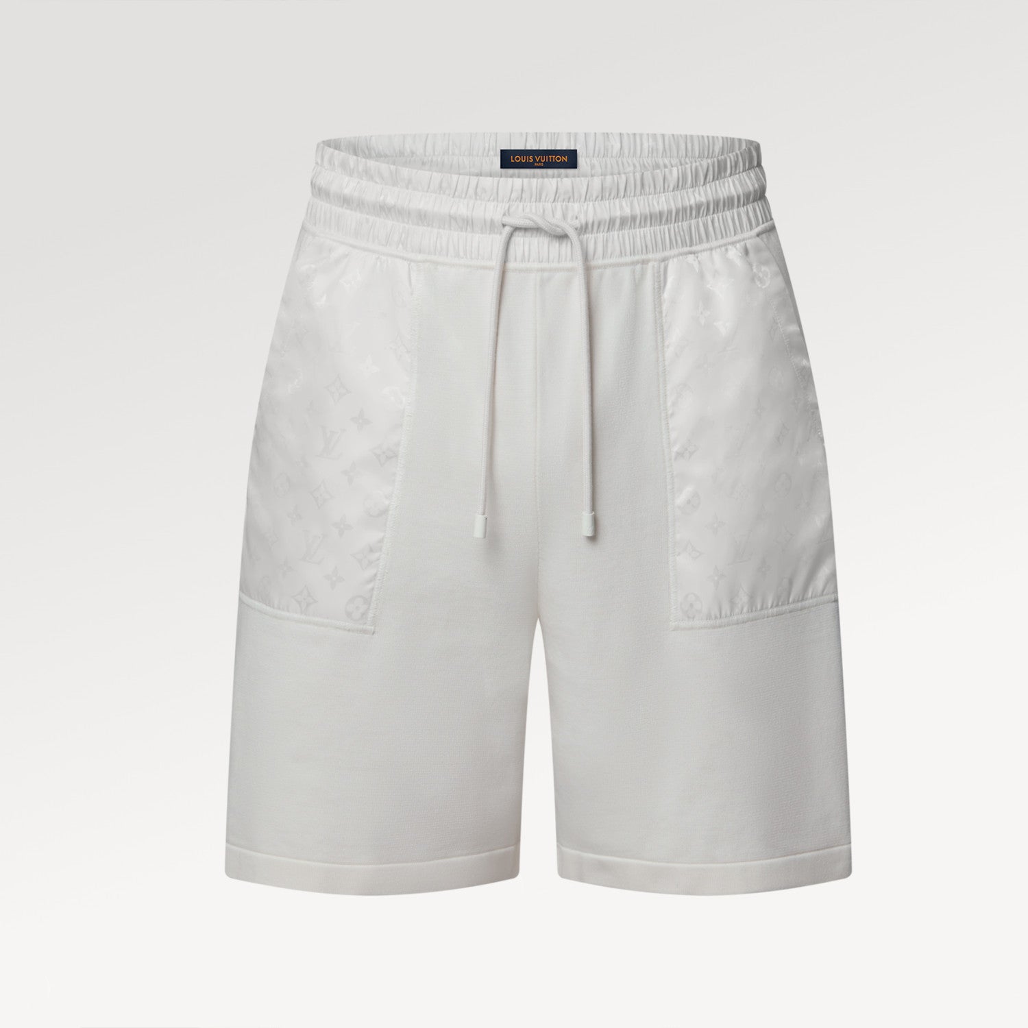Louis Vuitton Monogram Nylon Embellished Shorts Men's Spring/summer Fashion Trend Casual Drawstring Shorts #77624